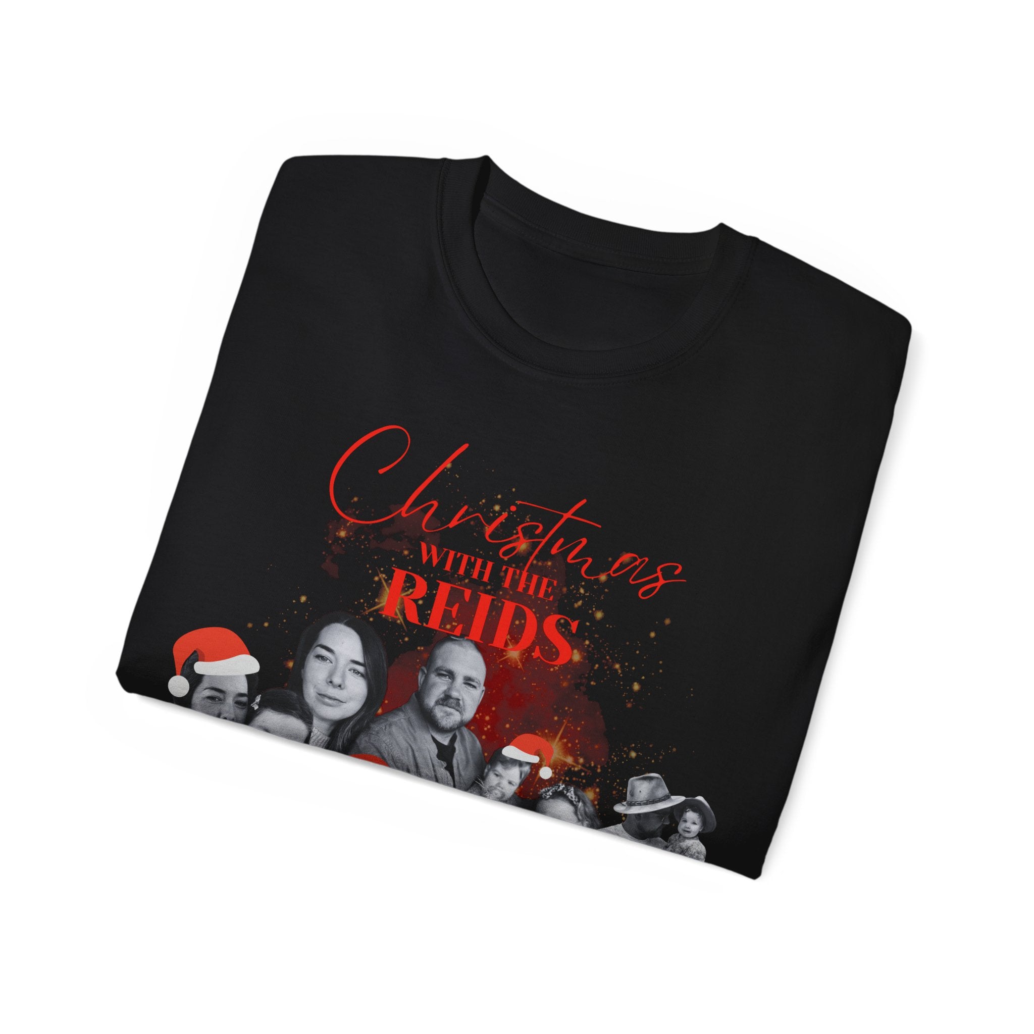 CUSTOM CHRISTMAS FAMILY NAME TEE
