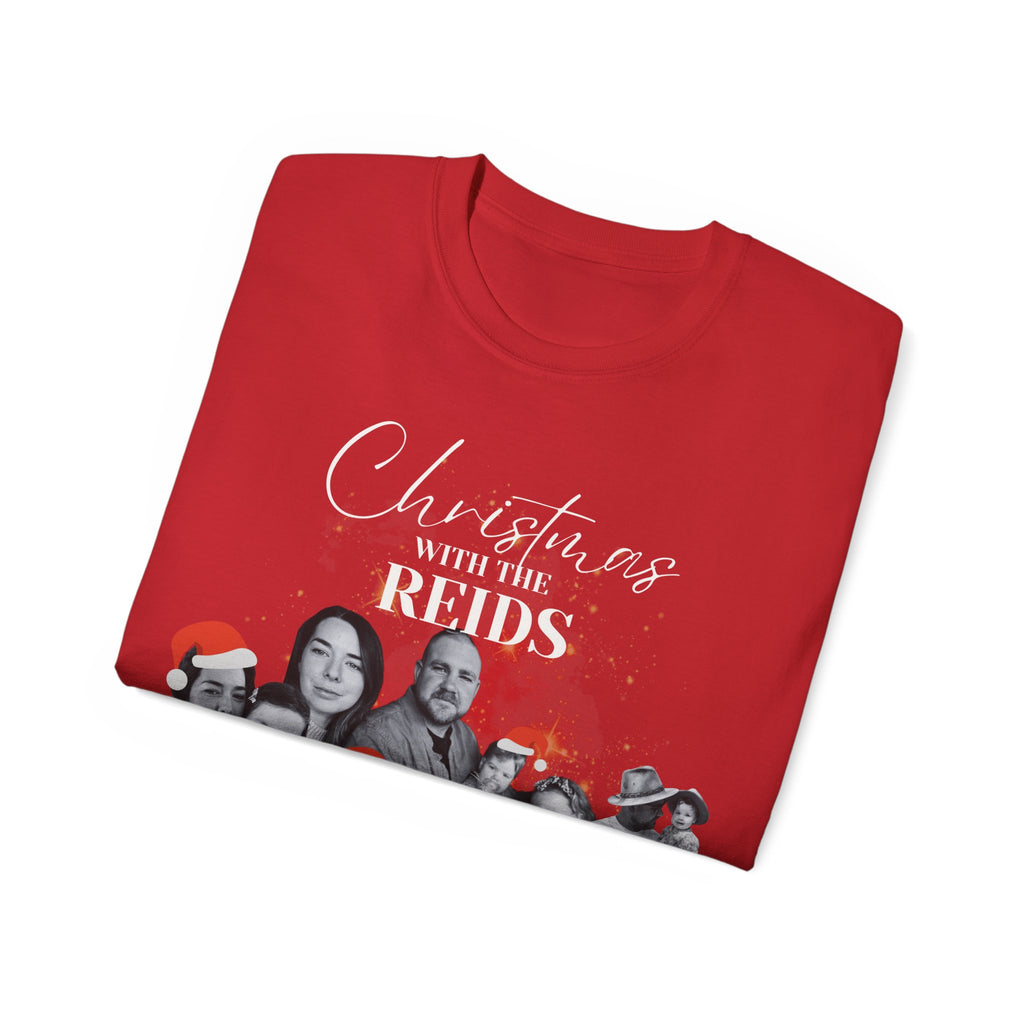 CUSTOM CHRISTMAS FAMILY NAME TEE