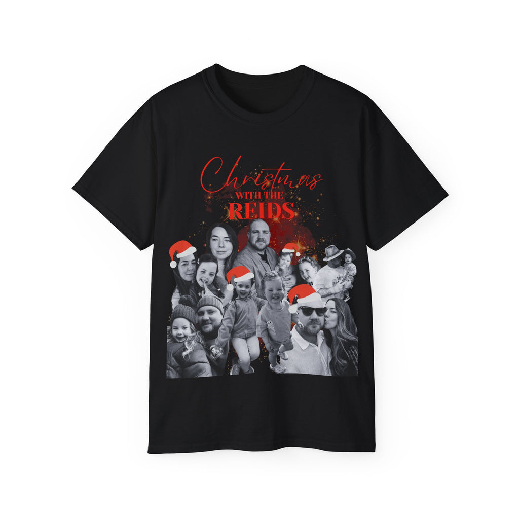 CUSTOM CHRISTMAS FAMILY NAME TEE