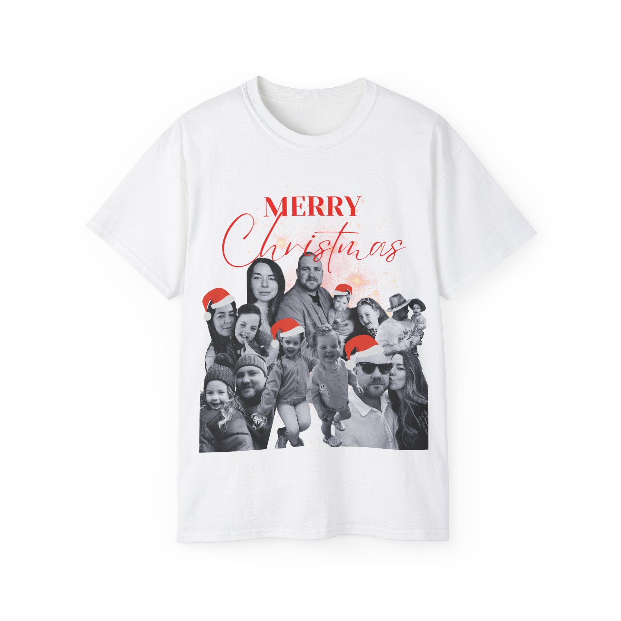 CUSTOM MERRY CHRISTMAS TEE
