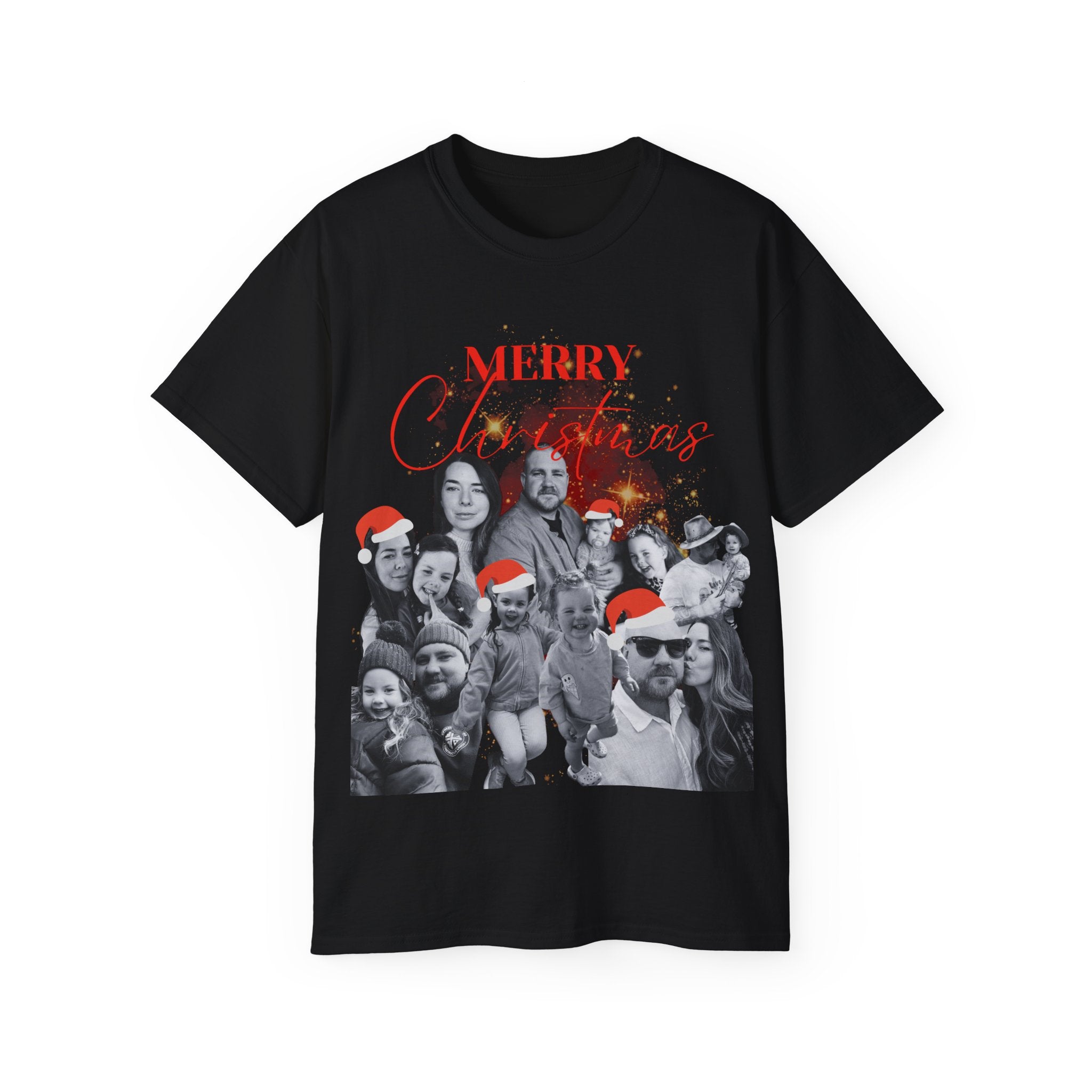 CUSTOM MERRY CHRISTMAS TEE