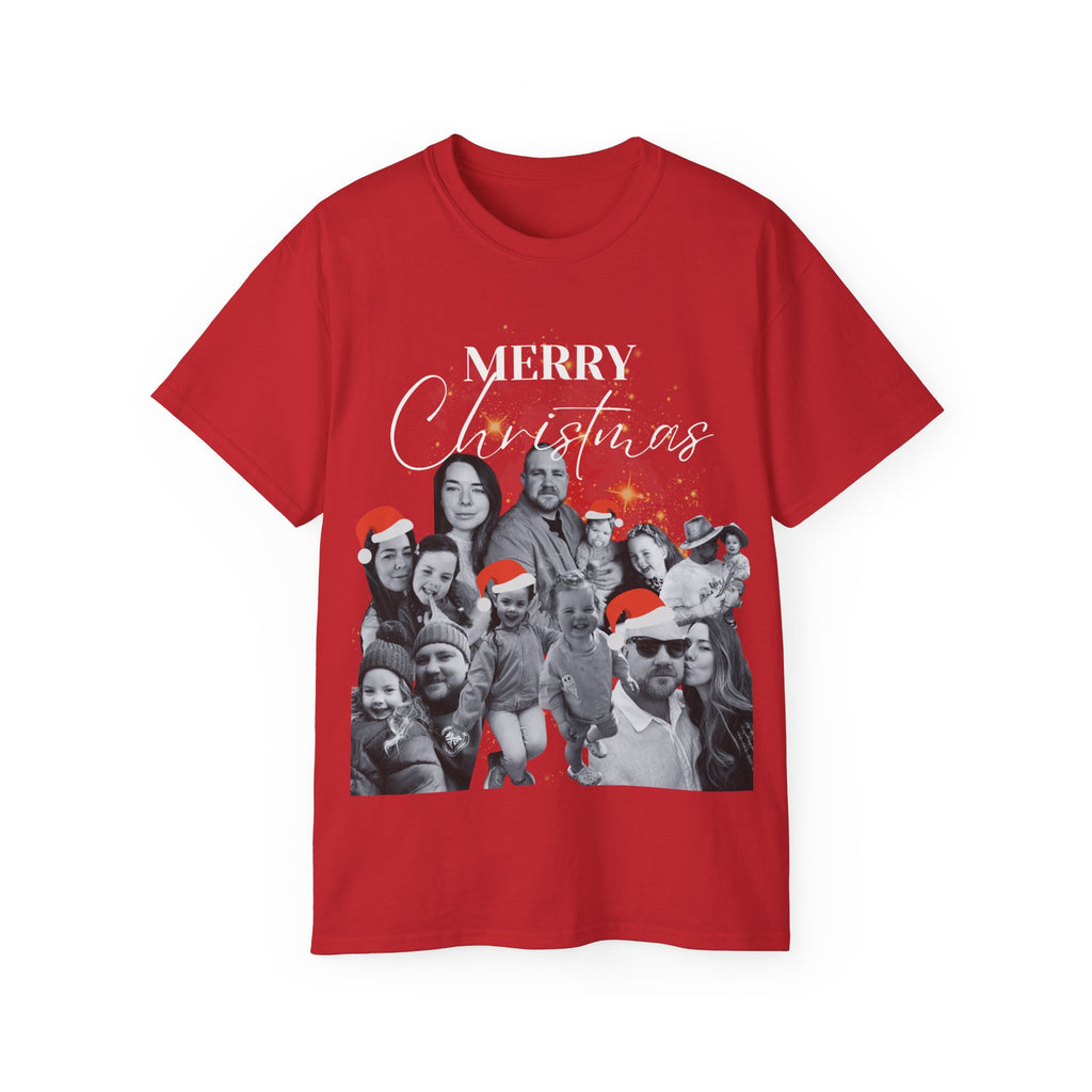 CUSTOM MERRY CHRISTMAS TEE