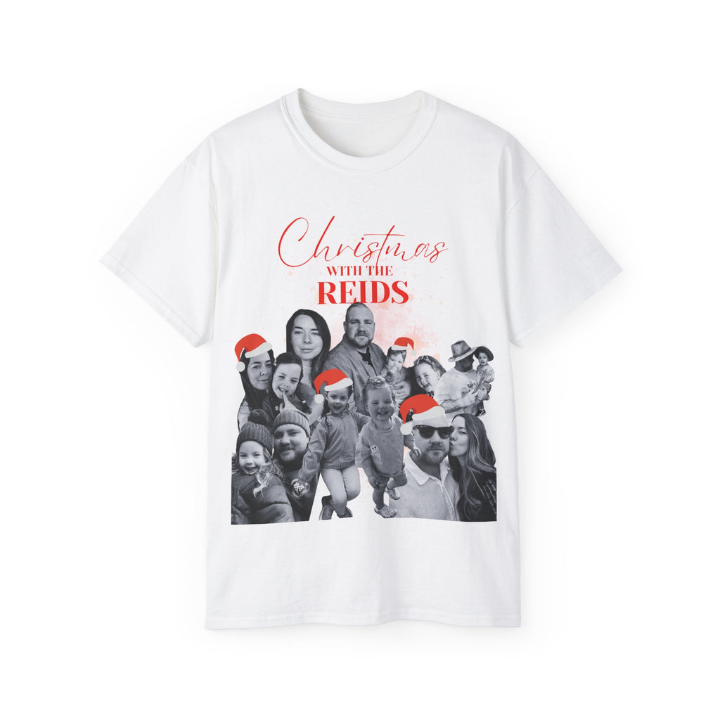 CUSTOM CHRISTMAS FAMILY NAME TEE