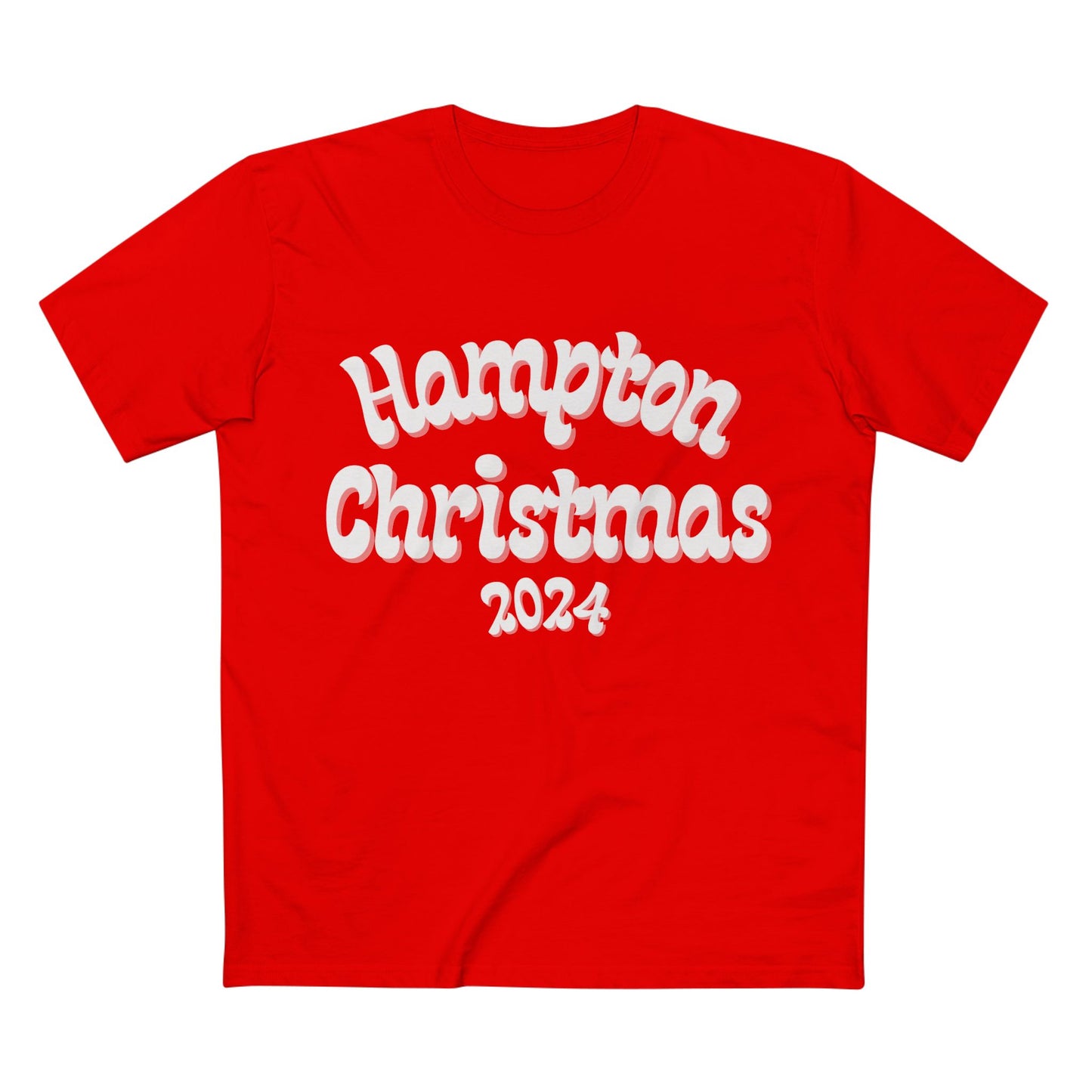 CUSTOM BUBBLE CHRISTMAS TEE