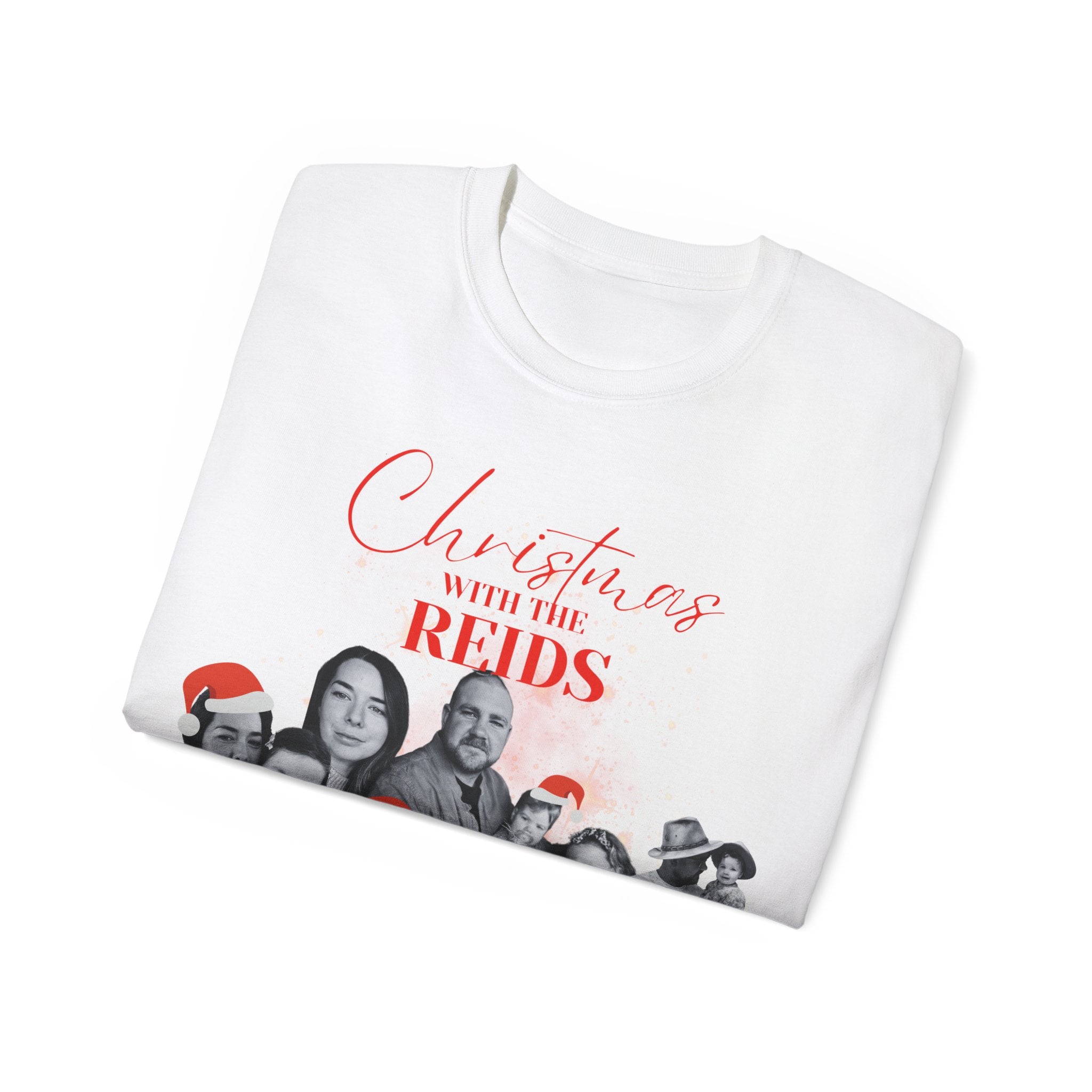 CUSTOM CHRISTMAS FAMILY NAME TEE